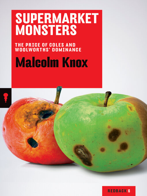 Title details for Supermarket Monsters by Malcolm Knox - Available